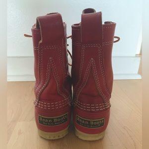 Limited edition worn 5x Red LL Bean Boots